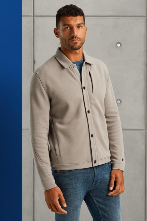 Cast Iron button jacket interlock